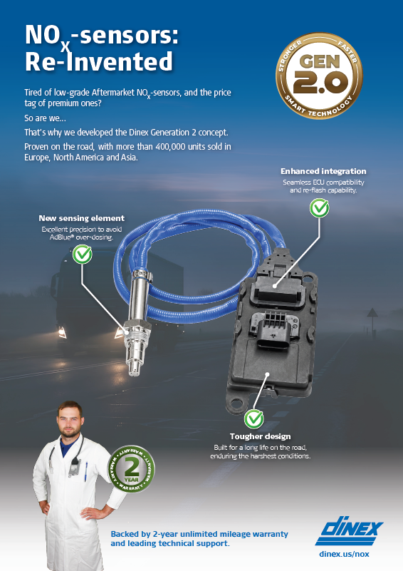 Bulletin: NOx-sensors - Re-invented