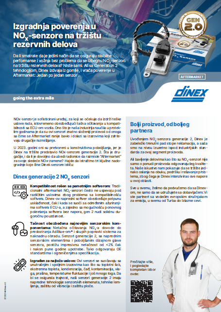 NOx-sensors: Building Trust in the Aftermarket